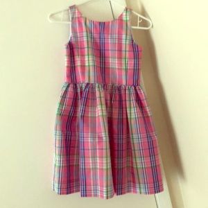 3/$18SALE!!! Polo Ralf Lauren Plaid dress! Size 10